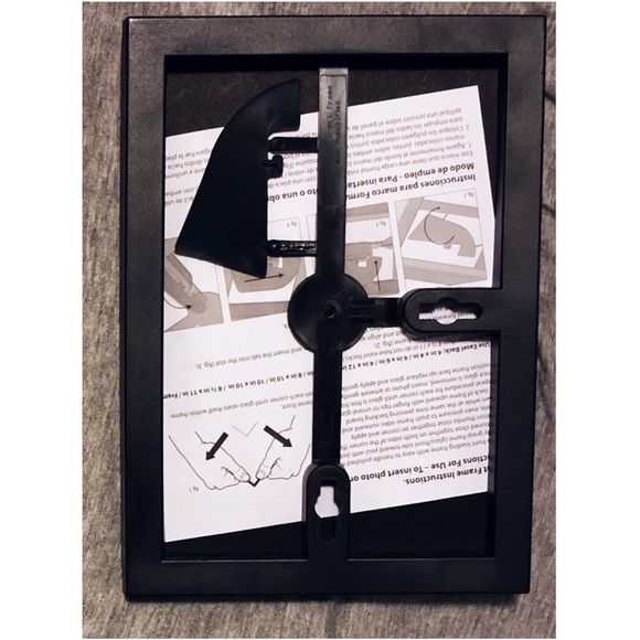 DONATED Frame-5x7 Black - Picture 2 of 2